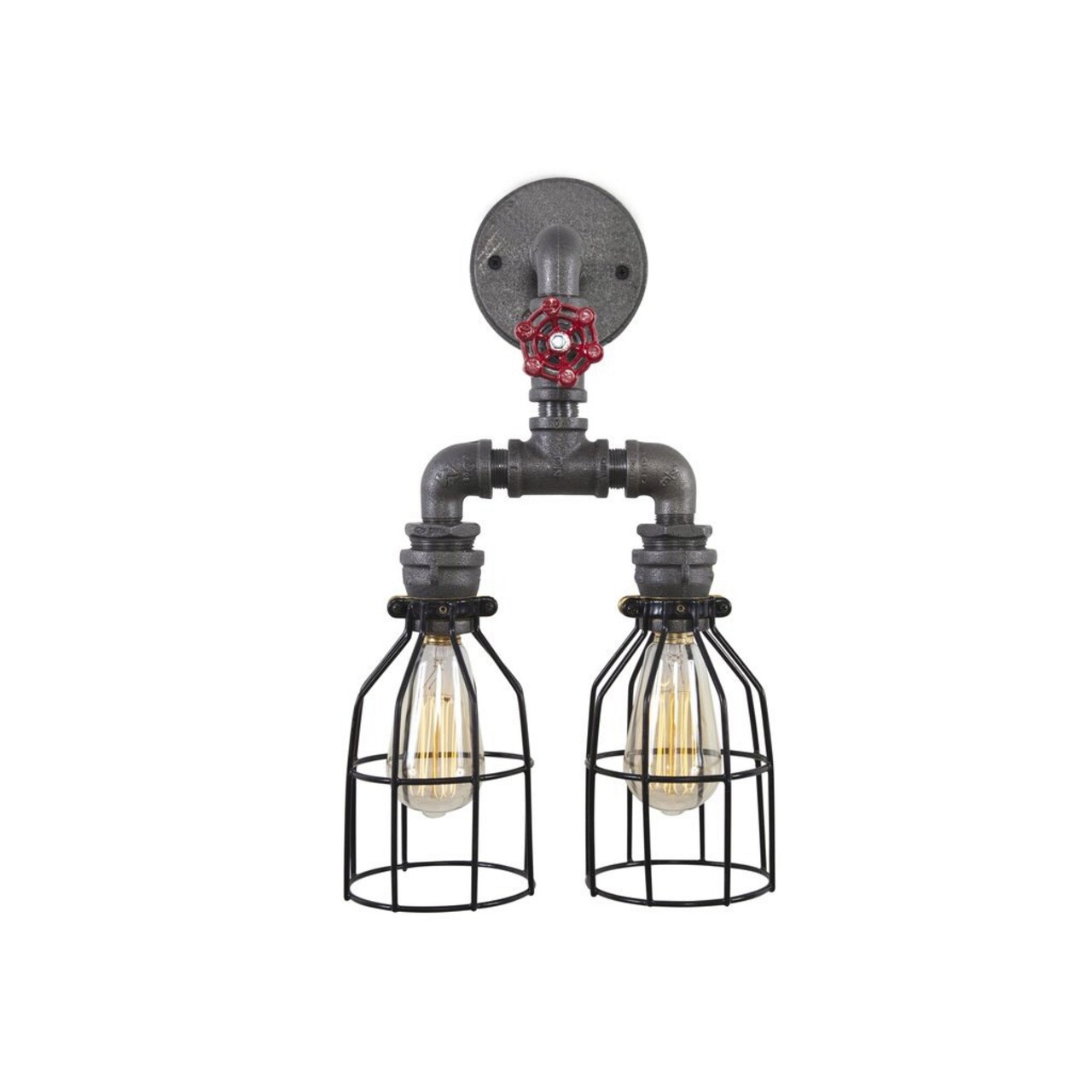 Lustra, Opviq, 791EVL2509, Argintiu / Negru - imagine 3
